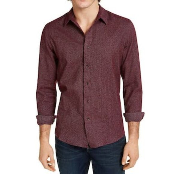 American Rag Mens Matt Regular-Fit Brushed Twill Shirt, Choose Sz/Color - Picture 2 of 3